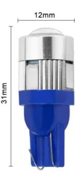 6 Led Lens Parking Universal Use T10 holder 2 pcs - Image 6