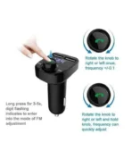 CAR X8 Dual USB v4.0 Car Modulator Bluetooth Device with FM Transmitter - Image 3