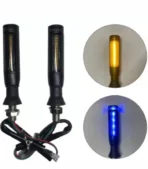 Motorcycle Set of 4 Pcs LED Turn Signals with Running Lights Highlighting Versatility - Image 3
