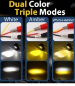 Skull LED Black HeadLight For Modified Purpose in 1 and 2 quantity - Image 4