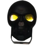 Skull LED Black HeadLight For Modified Purpose in 1 and 2 quantity - Image 5