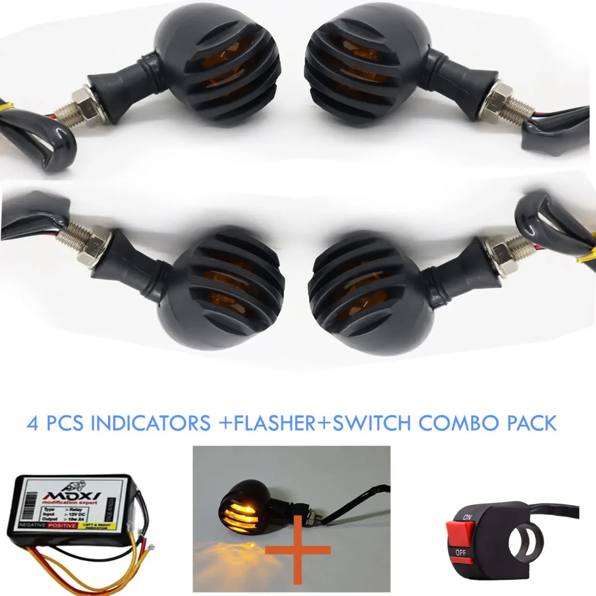 MINI BULLET INICATOR COMBO PACK LED Bike Indicator Combo