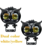 Mini Drive Owl LED Fog Light Projector Bar - 9000LM, 50,000Hr Lifespan, for Cars, Bikes, Scooters - Image 9