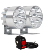 Round 9 LED Fog Lights for Bikes & Cars | Extra Brightness - Image 2