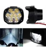 High-Performance 9 LED Fog Lights for Bikes & Cars - Bright & Durable - Image 3