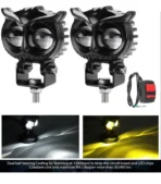 Mini Drive Owl LED Fog Light Projector Bar - 9000LM, 50,000Hr Lifespan, for Cars, Bikes, Scooters - Image 5