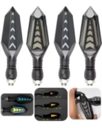 Latest Running Led Indicator 4 PCS For Universal Use in Motorbikes - Image 2